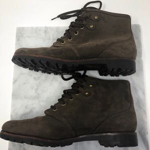 Combat style Cole Hann waterproof boots